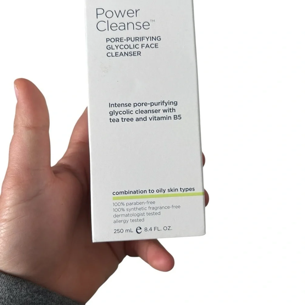 M-61 Power Cleanse- 250 ml./ 8.4 oz -Pore- Purifying Glycolic Face Cleanser NIB